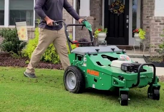 Lawn Core Aeration